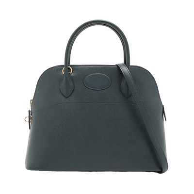 エルメス ボリード31 クシュベル ブルーインディゴ ゴールド