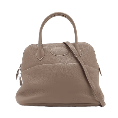 エルメス ボリード31 トリヨンクレマンス エトゥープ シルバー