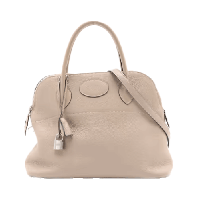 エルメス ボリード31 トゴ トゥルティエールグレー シルバー