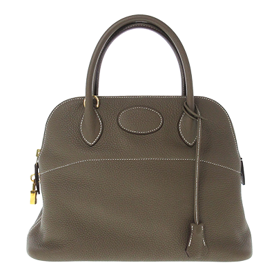 エルメス ボリード31 エトゥープ トリヨンクレマンス