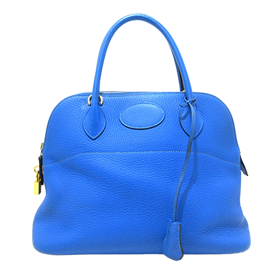 エルメス ボリード31 ブルー トリヨンクレマンス