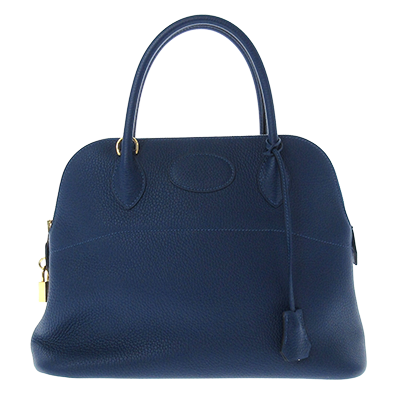 エルメス ボリード31 ディープブルー トリヨンクレマンス