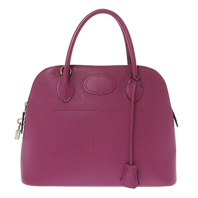 エルメス ボリード31 シクラメン シェーブル