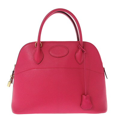 エルメス ボリード31 ローズショッキング シェーブル