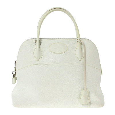 エルメス ボリード31 白 トリヨンクレマンス