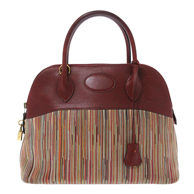 エルメス ボリード31 ルージュアッシュ ヴィブラート×ボックスカーフ