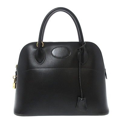 エルメス ボリード31 黒 ボックスカーフ