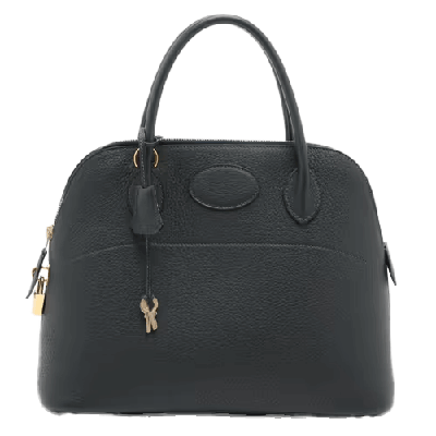 エルメス ボリード31 トゴ ブルーインディゴ ゴールド