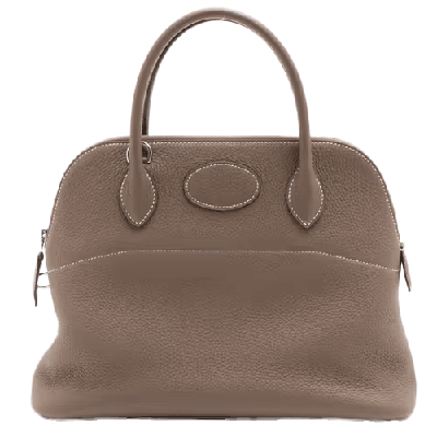 エルメス ボリード31 トリヨンクレマンス エトゥープ シルバー