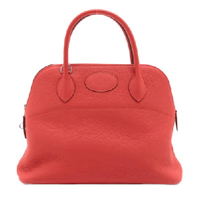 エルメス ボリード31 トリヨンクレマンス ルージュトマト シルバー