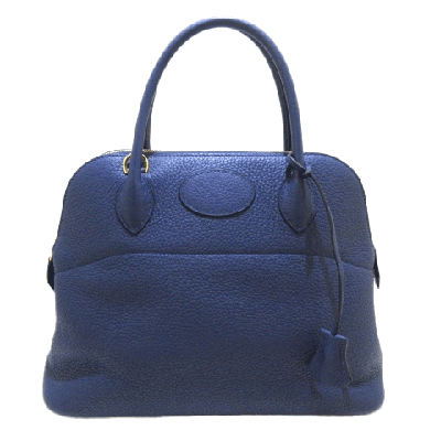 エルメス ボリード31 ブルーニュイ トリヨンクレマンス