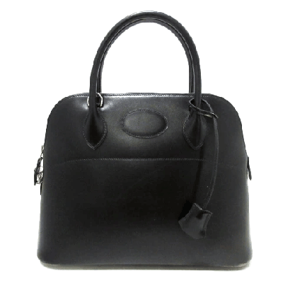 エルメス ボリード31 黒 ボックスカーフ