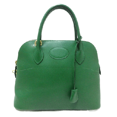 エルメス ボリード31 グリーン クシュベル