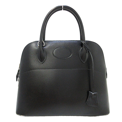 エルメス ボリード31 黒 ボックスカーフ