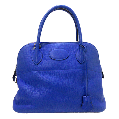 エルメス ボリード31 ブルーエレクトリック トリヨンクレマンス