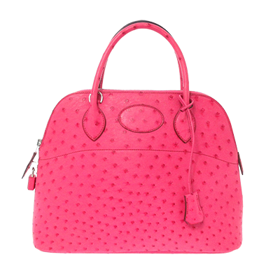 エルメス ボリード31 フューシャピンク オーストリッチ