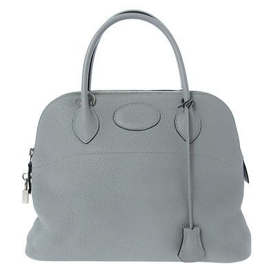 エルメス ボリード31 ブルーグラシエ トリヨンクレマンス