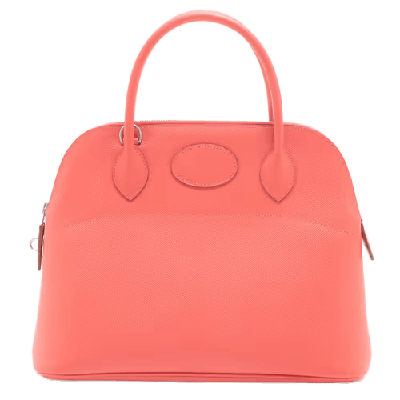 エルメス ボリード31 ヴォーエプソン ローズテキサス シルバー