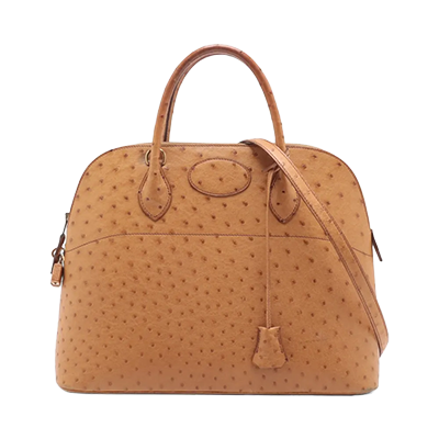 エルメス ボリード35 トリヨンクレマンス オレンジ シルバー