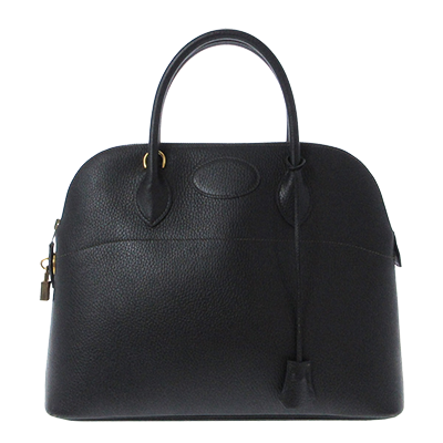 エルメス ボリード37 黒 アルデンヌ