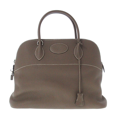 エルメス ボリード37 エトゥープ トリヨンクレマンス