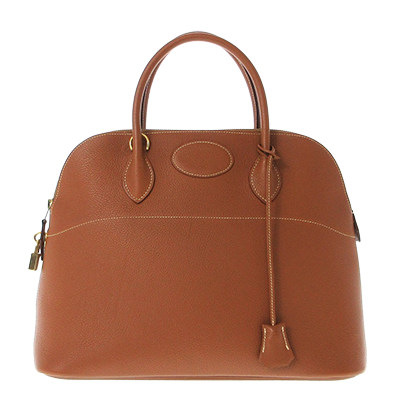 エルメス ボリード37 ゴールド トゴ