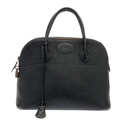 エルメス ボリード37 ダークネイビー アルデンヌ