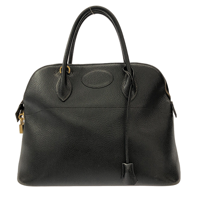 エルメス ボリード37 黒 アルデンヌ