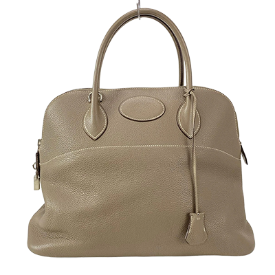 エルメス ボリード37 エトゥープ トリヨンクレマンス