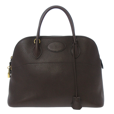 エルメス ボリード37 ダークブラウン アルデンヌ