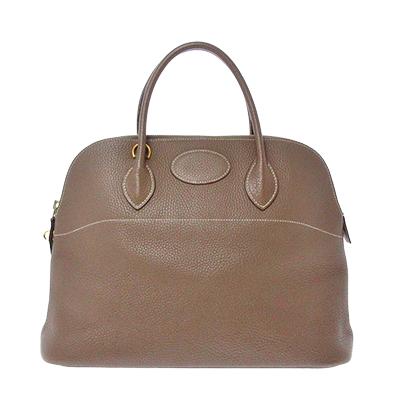 エルメス ボリード37 エトゥープ トリヨンクレマンス