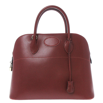 エルメス ボリード37 ルージュアッシュ ヴォーエプソン