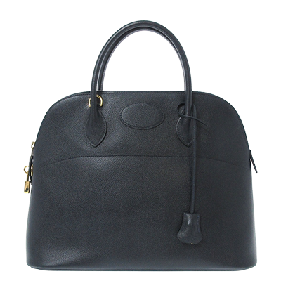 エルメス ボリード37 ブルーインディゴ クシュベル