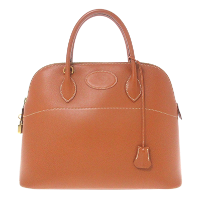 エルメス ボリード37 ゴールド ヴォーガリバー