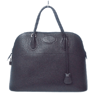 エルメス ボリード37 黒 フィヨルド