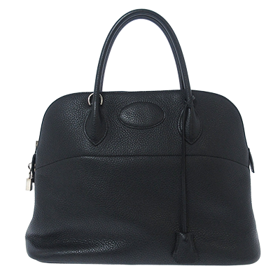 エルメス ボリード37 ブルーニュイ トリヨンクレマンス