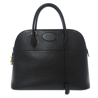 エルメス ボリード37 黒 ヴォーガリバー