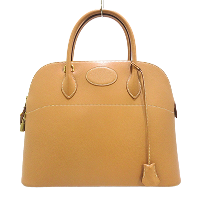 エルメス ボリード37 ナチュラル クシュベル