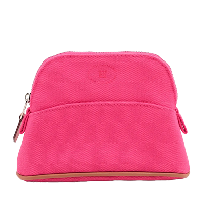 エルメス ボリードポーチミニミニ キャンバス ポーチ