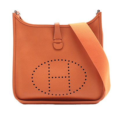 エルメス エブリン2 29 PM トリヨンクレマンス オレンジ シルバー