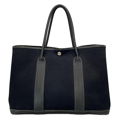エルメス ガーデンパーティPM 黒 トワルオフィシエ×ネゴンダ