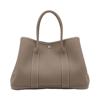エルメス ガーデンパーティ36 PM ネゴンダ エトゥープ シルバー