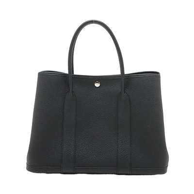 エルメス ガーデンパーティ36 PM ネゴンダ×トワルアッシュ マルチカラー シルバー