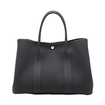 エルメス ガーデンパーティ36 PM ネゴンダ×トワルアッシュ ベージュ シルバー