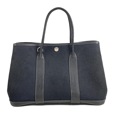 エルメス ガーデンパーティTPM 黒 トワルオフィシエ×ブッフル