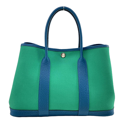 エルメス ガーデンパーティTPM ミント×ブルーイズミール トワルオフィシエ×ネゴンダ