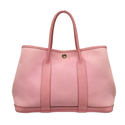 エルメス ガーデンパーティTPM ピンク トワルオフィシエ×ブッフル