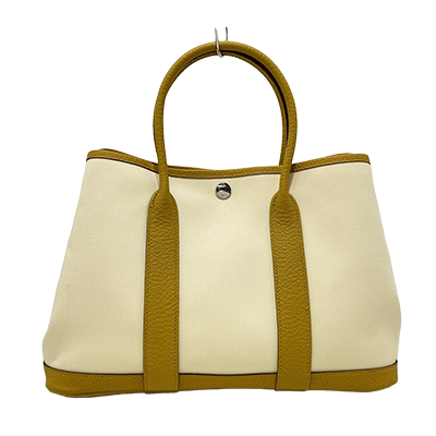 エルメス ガーデンパーティTPM バニラ×ジョーヌアンブル トワルオフィシエ×ヴァッシュカントリー