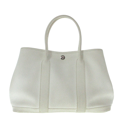 エルメス ガーデンパーティTPM 白 レザー