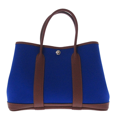 エルメス ガーデンパーティTPM ブルービヤール×ルージュアッシュ トワルミリタリー×ネゴンダ 型番：H069573CKBM